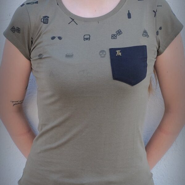 Ženska majica Simboli