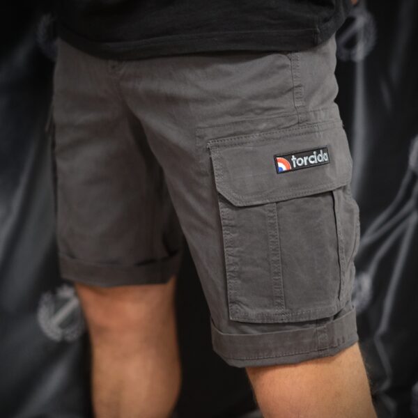 Kratke cargo hlače Kvarat / sive