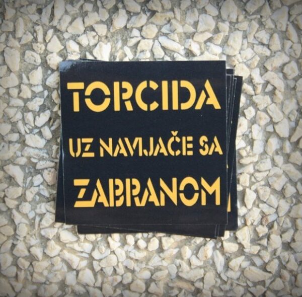 Naljepnice Zabrana - 10 komada