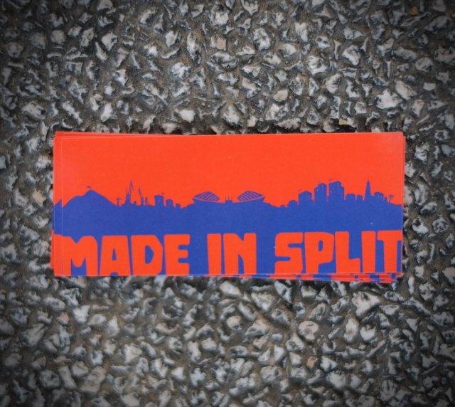 Naljepnice Made in Split - 10 komada