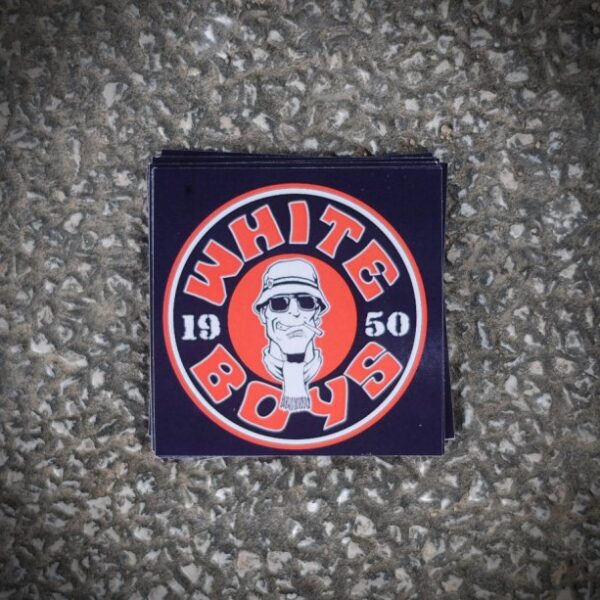 Naljepnice White Boys - 10 komada