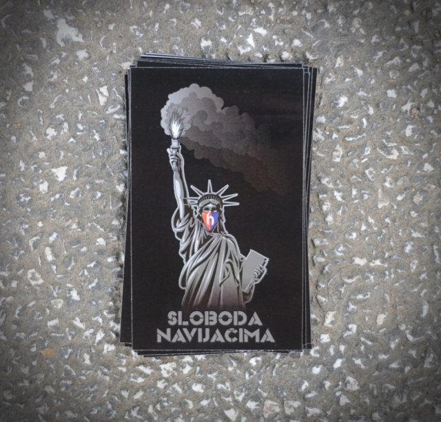 Naljepnice Sloboda - 10 komada